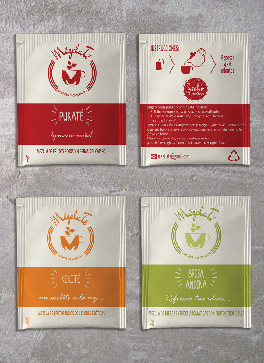  tea bags design